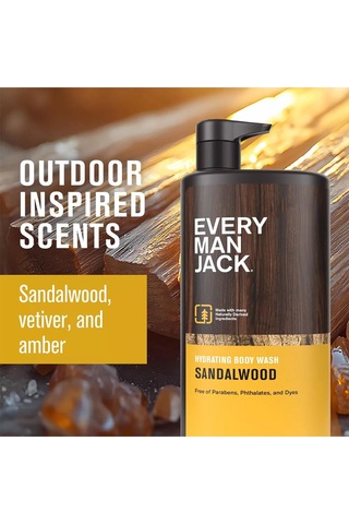 Every Man Jack Sandalwood Nemlendirici Duş Jeli 710ml Diğer