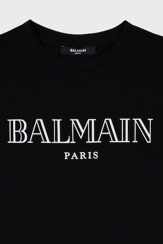 Balmain Çocuk T Shirt 6m8721 Mx030 930 Siyah