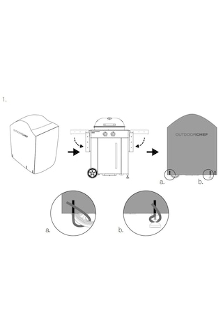 Arosa 570 G Evo Barbekü Koruma Kılıfı