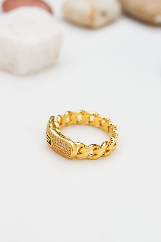 22 Ayar Gurmet Kadın Altın Yüzük Y438032 Altın