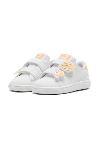 Puma Smash 3.0 Beyaz Kız Çocuk Sneaker Çok Renkli-sarı Çok Renkli - Sarı