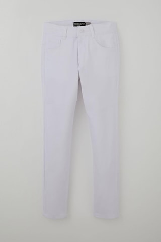 Konsept Erkek Çocuk Gabardin Pantolon Düğmeli Fermuarlı 10-13 Yaş, Beyaz
