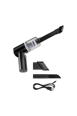 Araç Süpürgesi Mini Usb Şarjlı Vakumlu El Süpürgesi Çok Fonksiyon