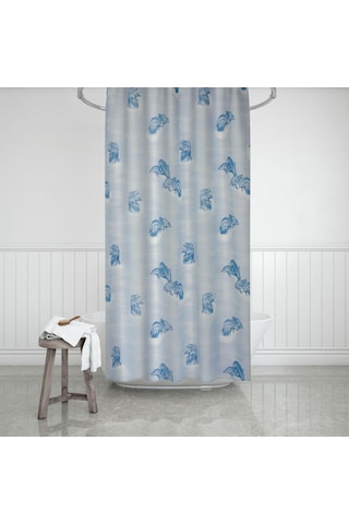Zethome Evdy Banyo Duş Perdesi 7085 Tek Kanat 1x110x200 Çok Renkli