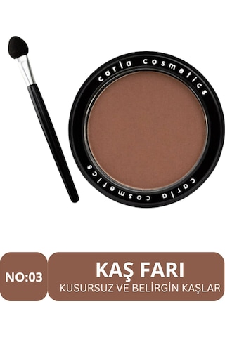 Carla Eyebrow Shadow No: 03 Kaş Farı Açık Kahve 4.5 G