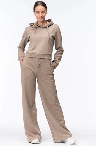 Guess Kadın Sweatshirt Krem