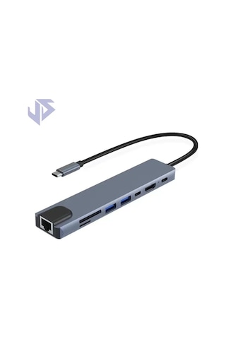 Beemen Çoklayıcı Type-C 4K HDMI SD USB 3.0 Hub