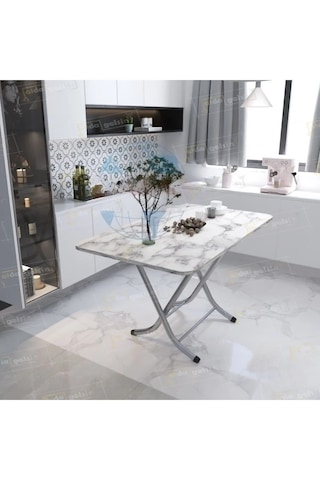 Dekoratif Katlanır Masa 70x120 Mutfak Masası Dekoratif Katlanır Masa 70x120 Mutfak Masası