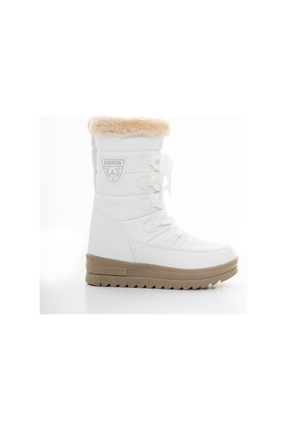 Gimer - Paraşüt Model Beyaz Kar Botu - Kav0702Fg Beyaz