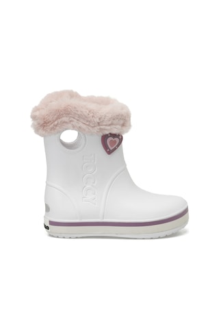 Bınono Tog X P 3pr Beyaz Kız Çocuk Yağmur Çizmesi 000000000101486701 Beyaz - Pembe