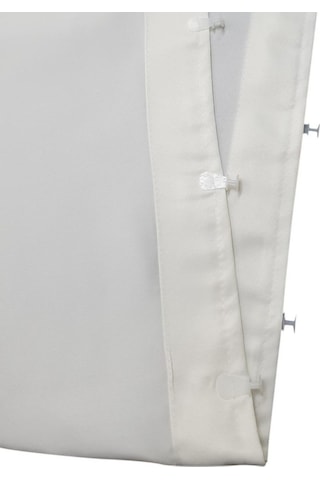 Güneşlik Perde Lüks Saten Krem Beyaz – Modern House