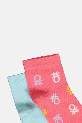 United Colors Of Benetton Benetton 2 Li Babet Çorap Bnt-g24099 2 Li Babet Çorap Fuşya