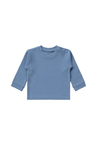 Minidamla Basic 3'lü Set 6-18 Ay Sweatshirt - Mavi Koyu Mavi