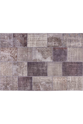 Mudo Home Lıma Patchwork Halı Gri 200x300 11182700