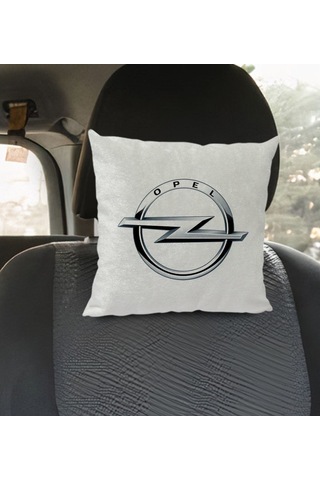 Bk Gift Opel Tasarımlı Kare Araç Koltuk Yastığı-1