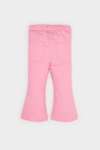 DeFacto Kız Bebek Flare Fit İspanyol Paça Gabardin Pantolon E1798A525SMPN167 Pembe