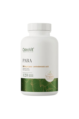 Ostrovit Paba Folik Asidin Öncüsü 500 Mg 120 Caps