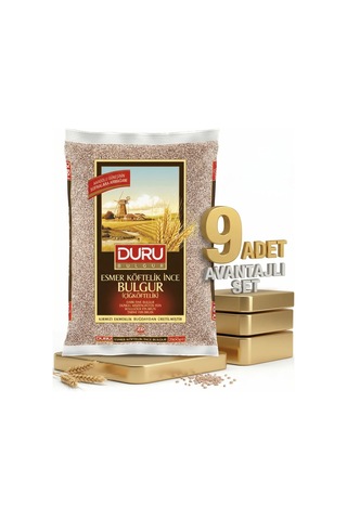 Duru Esmer Çiğ Köfte Bulgur 9x1 Kg