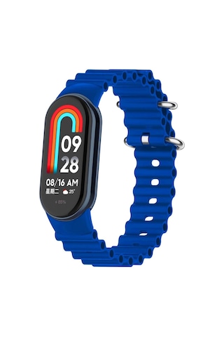 Xiaomi Mi Band 9 / Mi Band 8 Kordon Ocean Silikon Kordon 20mm