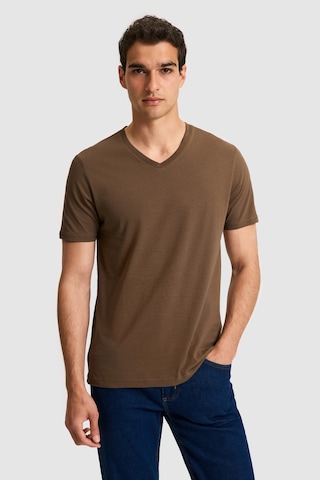 U.S. Polo Assn. U.s. Polo Assn. Erkek Kahverengi Tişört Basic 50326944-vr029