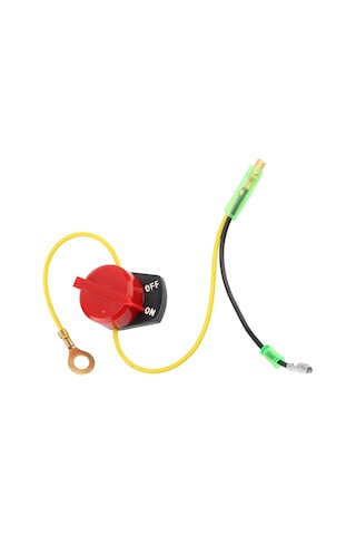 Wezone Honda Gx110/gx120/gx160/gx200/gx240/gx270/gx340/gx390 İçin Dayanıklı Metal Motor Durdurma Anahtarı - Kolay Kurulum,  Yerine Değiştirme Parçası
