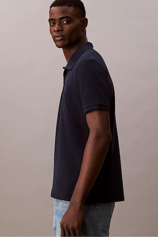 Calvin Klein Erkek Polo Yaka Pike T-shirt - Lacivert-8757 Dark Sapphire