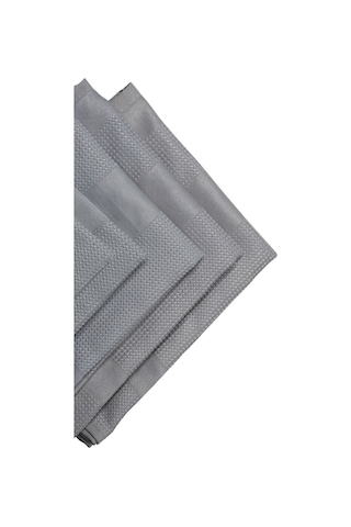 Silver Home Mikrofiber Dekoratif Cam Bezi Gri 5'li 42 x 68 CM