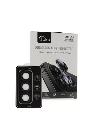 Joko Samsung Galaxy UyumluS24 Pvd Metal Kamera Lens - Siyah
