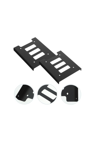 Masaüstü Bilgisayar Ve Aksesuarla Uyumlu Drive Bay Dönüştürücü İçin 12 Pc Sabit Disk Montaj Braketi