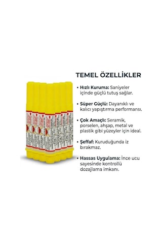 Japon Yapıştırıcı Qickstar 1,50 Gr 1 Ad