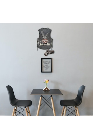 Maiyame Ev Dekorasyonu Motosiklet Modeli Pencere Asma Saat, Konforlu Ev İçin Dayanıklı Dekoratif Aksesuar B Tipi Kırmızı