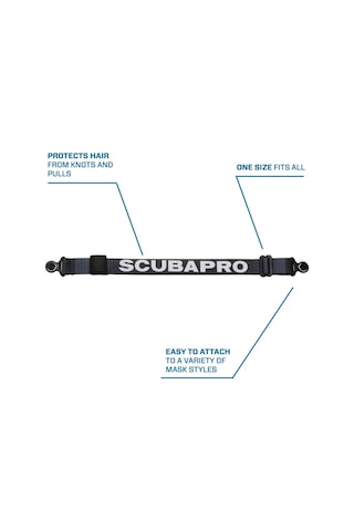 Scubapro Synergy Twin Dalış Maskesi Siyah/gri