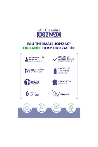 Eau Thermale Jonzac Cica Onarıcı ve Yatıştırıcı Organik Bakım Kremi 40ml