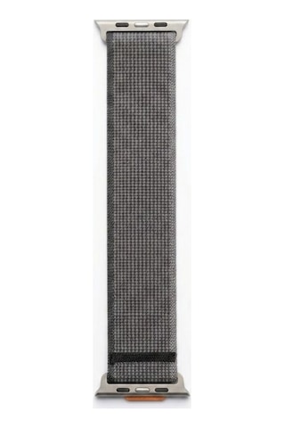 Schitec 42-49mm Yeni Nesil Apple Uyumlu Akıllı Saat Kordonu Gri Ve Turuncu Detay