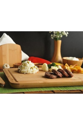 Bambum Toscana Kesme Steak Tahtası Orta