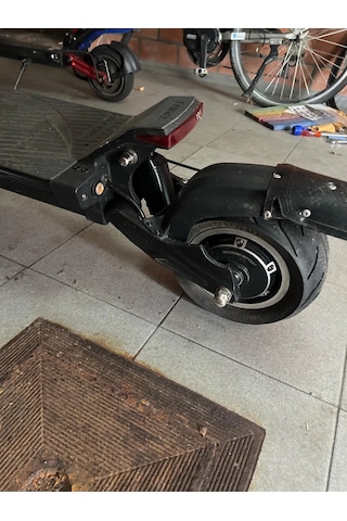 Elektrikli Scooter Amortisör Koruyucu Kılıf - Esnek Tpu Ön Arka Takım
