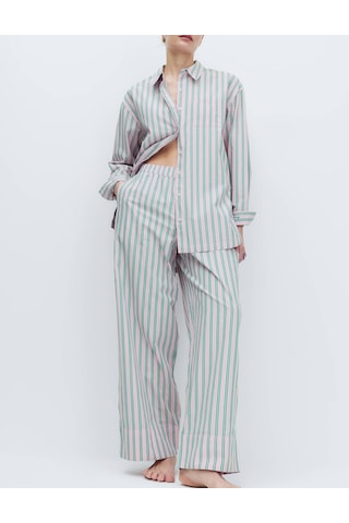 Marks & Spencer Poplin Pijama Altı Pembe