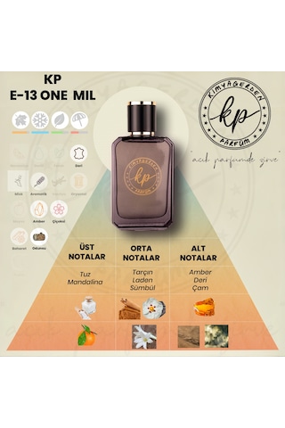 Kimyagerden E-13 Erkek Parfüm EDP 50 ML