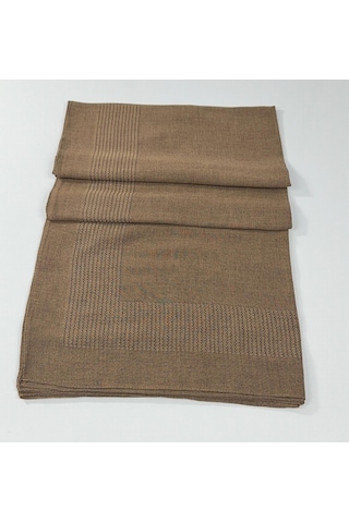 Miray Büyük Boy Pano Pamuk Eşarp - 120 X 120 - 0617 Bakır