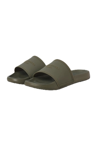 Jack & Jones Jack&jones Jfwartillery Moulded Slider Erkek Terlik 12292042 Yeşil
