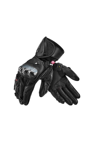 Shima Rs-3 Korumalı Kadın Motosiklet Eldiveni Siyah