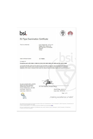 Vulcon Cs 200 Mavi Tulum Sms Kumaş Tip 5 Tip 6 Ce Belgeli