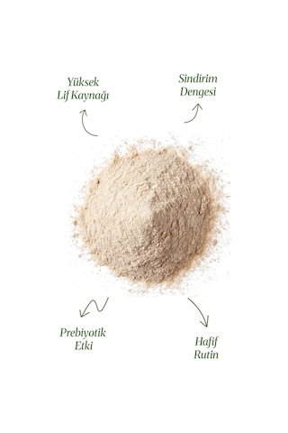 Karnıyarık Otu Tozu Psyllium 150 Gr. Doğal Ve Katkısız
