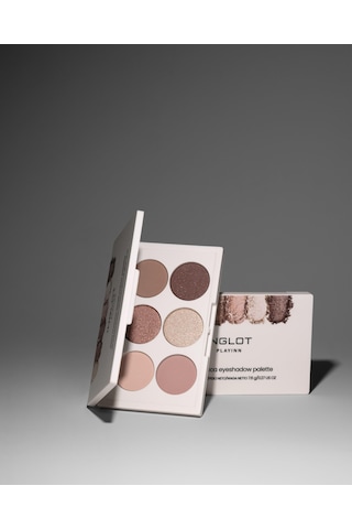 Inglot Playınn Loca Mocca 6 Lı Göz Farı Paleti Kahve & Bej Tonları, Mat Ve Işıltılı Bitiş Çok Renkli