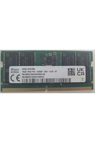 Hynıx 16gb Ddr5 5600mhz Notebook Ram Value Hmcg78agbsa095n