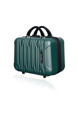 Polo&sky Mars Model Haki Renk Abs Makyaj Çantası El Valizi