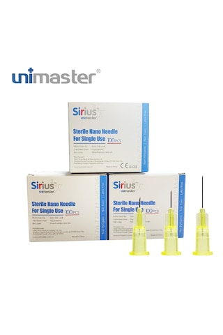 Unimaster Mezoterapi İğnesi 30 G X 4 Mm 100 Adet
