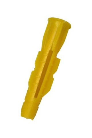 Plastik Roket Dübel 8 Lik 500 Adet Sarı 8 Mm Hırdavat Vida