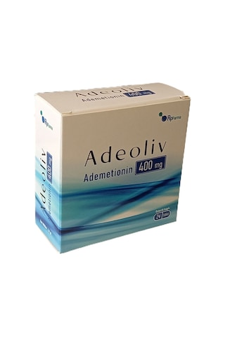 Adeoliv 400mg (Ademetionin) 24 Enterik Tablet Adeoliv 400mg (Ademetionin) 24 Enterik Tablet