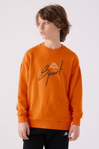 Kappa Erkek Çocuk Turuncu Sweatshirt Turuncu